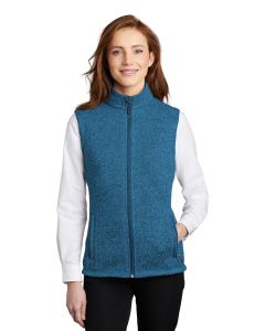 Port Authority Ladies Sweater Fleece Vest