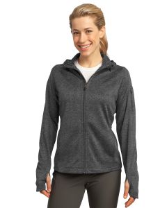 Sport-Tek® Ladies Tech Fleece Full-Zip Hooded Jacket
