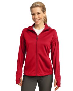 Sport-Tek® Ladies Tech Fleece Full-Zip Hooded Jacket