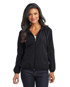 Port Authority® Ladies Hooded Essential Jacket