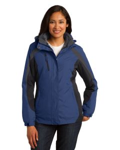 Port Authority® Ladies Colorblock 3-in-1 Jacket