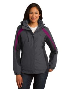 Port Authority® Ladies Colorblock 3-in-1 Jacket