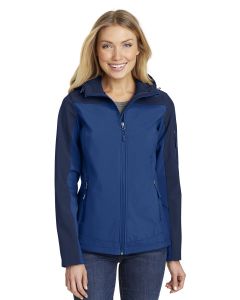 Port Authority® Ladies Hooded Core Soft Shell Jacket
