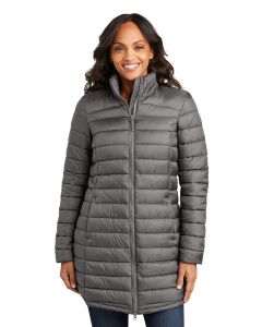 Port Authority® Ladies Horizon Puffy Long Jacket