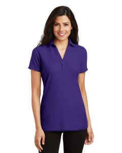 Port Authority® Ladies Silk Touch ™  Y-Neck Polo