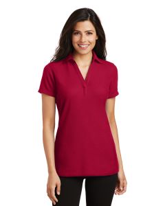 Port Authority® Ladies Silk Touch ™  Y-Neck Polo