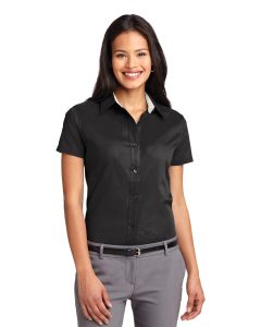 Port Authority® Ladies Short Sleeve Easy Care  Shirt