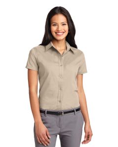 Port Authority® Ladies Short Sleeve Easy Care  Shirt