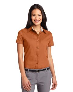 Port Authority® Ladies Short Sleeve Easy Care  Shirt