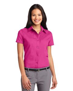 Port Authority® Ladies Short Sleeve Easy Care  Shirt