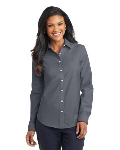 Port Authority® Ladies SuperPro ™  Oxford Shirt