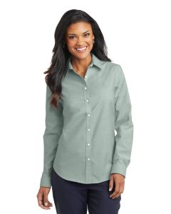Port Authority® Ladies SuperPro ™  Oxford Shirt