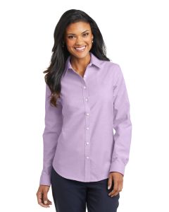 Port Authority® Ladies SuperPro ™  Oxford Shirt