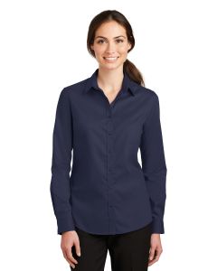 Port Authority® Ladies SuperPro ™  Twill Shirt