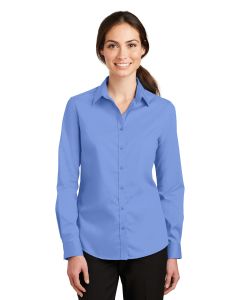 Port Authority® Ladies SuperPro ™  Twill Shirt