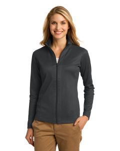 Port Authority® Ladies Vertical Texture Full-Zip Jacket