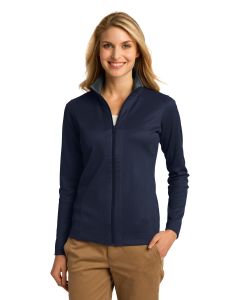 Port Authority® Ladies Vertical Texture Full-Zip Jacket