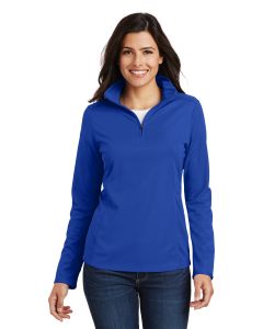 Port Authority® Ladies Pinpoint Mesh 1/2-Zip