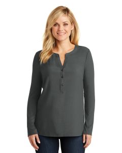 Port Authority® Ladies Concept Henley Tunic