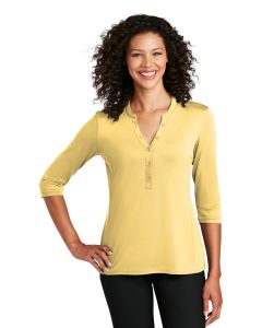 Port Authority® Ladies UV Choice Pique Henley