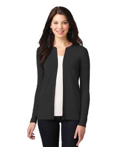 Port Authority® Ladies Concept Stretch Button-Front Cardigan