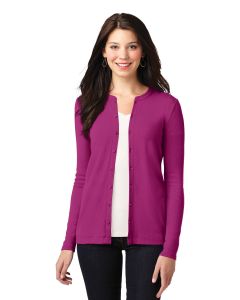 Port Authority® Ladies Concept Stretch Button-Front Cardigan