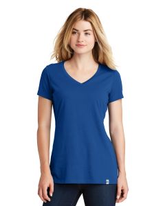 New Era® Ladies Heritage Blend V-Neck Tee