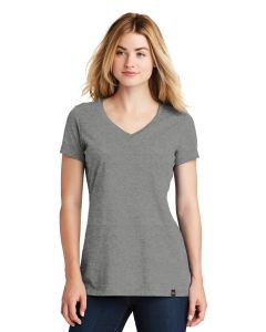 New Era® Ladies Heritage Blend V-Neck Tee