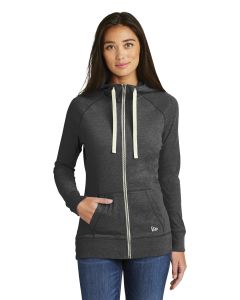 New Era® Ladies Sueded Cotton Blend Full-Zip Hoodie