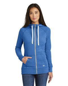 New Era® Ladies Sueded Cotton Blend Full-Zip Hoodie