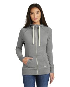 New Era® Ladies Sueded Cotton Blend Full-Zip Hoodie