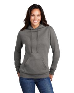 Port & Company® Ladies Core Fleece Pullover Hooded Sweatshirt