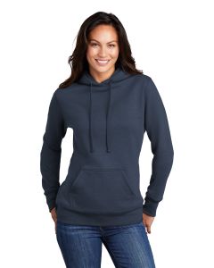 Port & Company® Ladies Core Fleece Pullover Hooded Sweatshirt