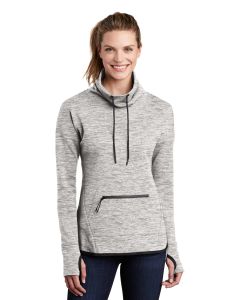 Sport-Tek Ladies Triumph Cowl Neck Pullover