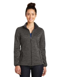 Sport-Tek® Ladies PosiCharge ®  Electric Heather Soft Shell Jacket