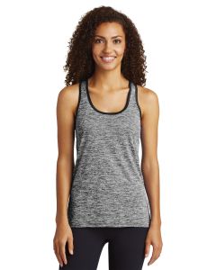 Sport-Tek® Ladies PosiCharge  ®  Electric Heather Racerback Tank