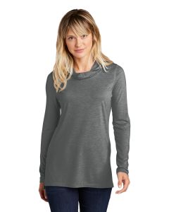 Sport-Tek® Ladies PosiCharge®  Tri-Blend Wicking Long Sleeve Hoodie