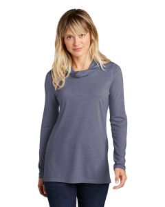Sport-Tek® Ladies PosiCharge®  Tri-Blend Wicking Long Sleeve Hoodie