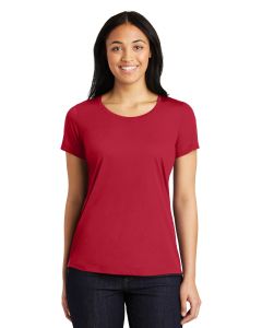 Sport-Tek® Ladies PosiCharge ®  Competitor ™  Cotton Touch ™  Scoop Neck Tee