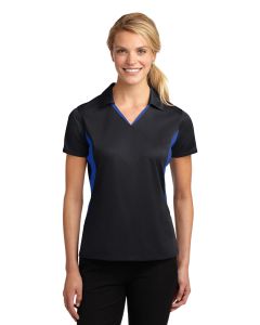 Sport-Tek® Ladies Side Blocked Micropique Sport-Wick ®  Polo