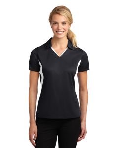 Sport-Tek® Ladies Side Blocked Micropique Sport-Wick ®  Polo