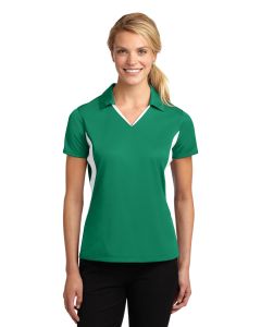 Sport-Tek® Ladies Side Blocked Micropique Sport-Wick ®  Polo