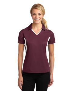 Sport-Tek® Ladies Side Blocked Micropique Sport-Wick ®  Polo