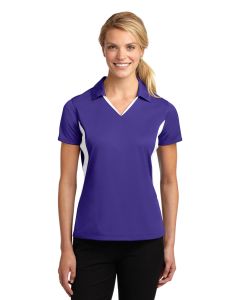 Sport-Tek® Ladies Side Blocked Micropique Sport-Wick ®  Polo