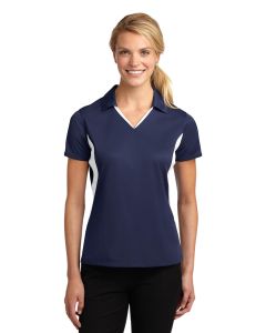 Sport-Tek® Ladies Side Blocked Micropique Sport-Wick ®  Polo