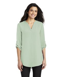 Ladies 3/4-Sleeve Tunic Blouse