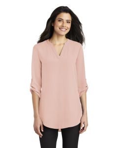 Ladies 3/4-Sleeve Tunic Blouse