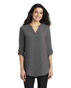 Ladies 3/4-Sleeve Tunic Blouse