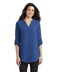 Ladies 3/4-Sleeve Tunic Blouse