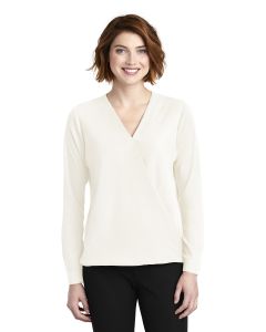 Port Authority® Ladies Wrap Blouse